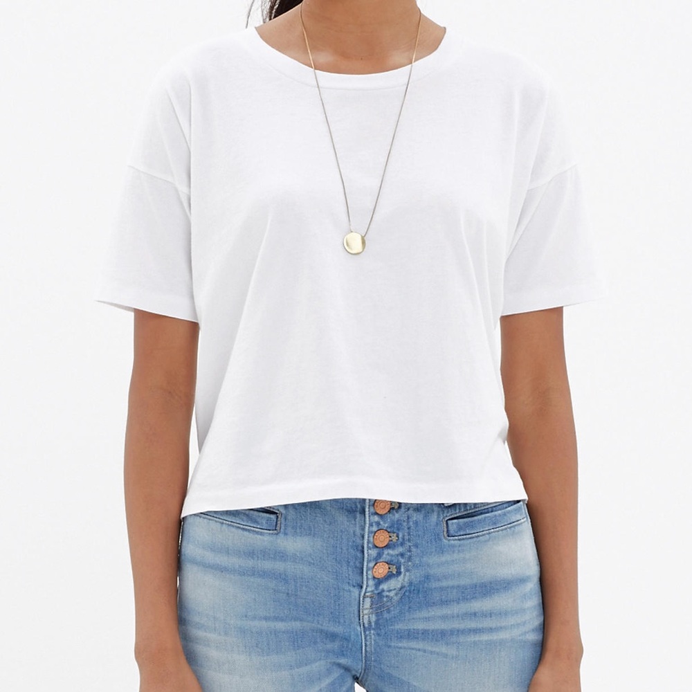 Madewell Crop Tee